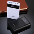 thumbnail image 3 of Estuche de almacenamiento de baterías Baoblaze 18650 DIY Power puertos de salida USB con Puerto micro-USB con pantalla blanco, 3 of 8