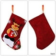 thumbnail image 5 of Xuniizn Christmas Stockings Bulk 4Pcs, Assorted Festive Xmas Stockings for Fireplace Mantel Decor, Traditional Holiday Ornaments, Christmas Decorations for Home, 5 of 8