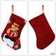 thumbnail image 5 of Juego de 4 calcetines navideños | Calcetines navideños personalizados para colgar en la chimenea | Decoraciones navideñas familiares con diseños de gnomos y Papá Noel, 5 of 8