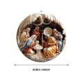 thumbnail image 3 of Sunshinehomely Nativity Christmas Ornaments, Christmas Nativity Scene Ornaments, Christmas Tree Ornaments, Keepsake the Birth of Jesus Decor, Religious Gifts for Family Friends and Christian, 3 of 3