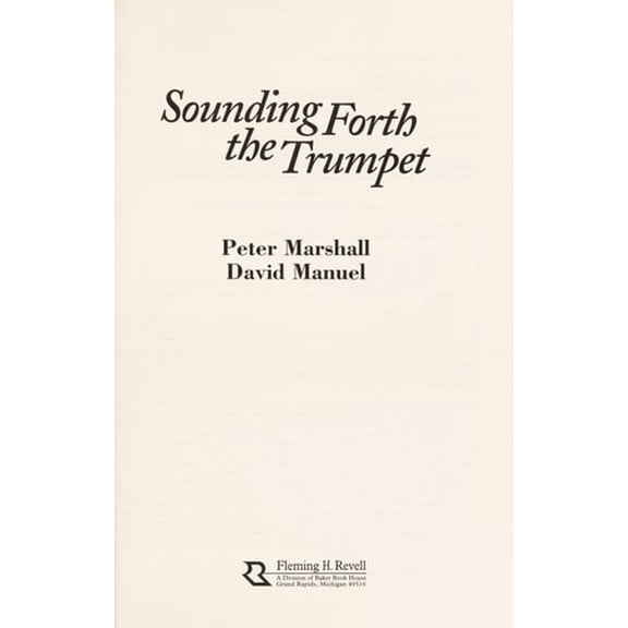 Pre-Owned Sounding Forth the Trumpet: 1837-1860 (Paperback) 0800757033 9780800757038
