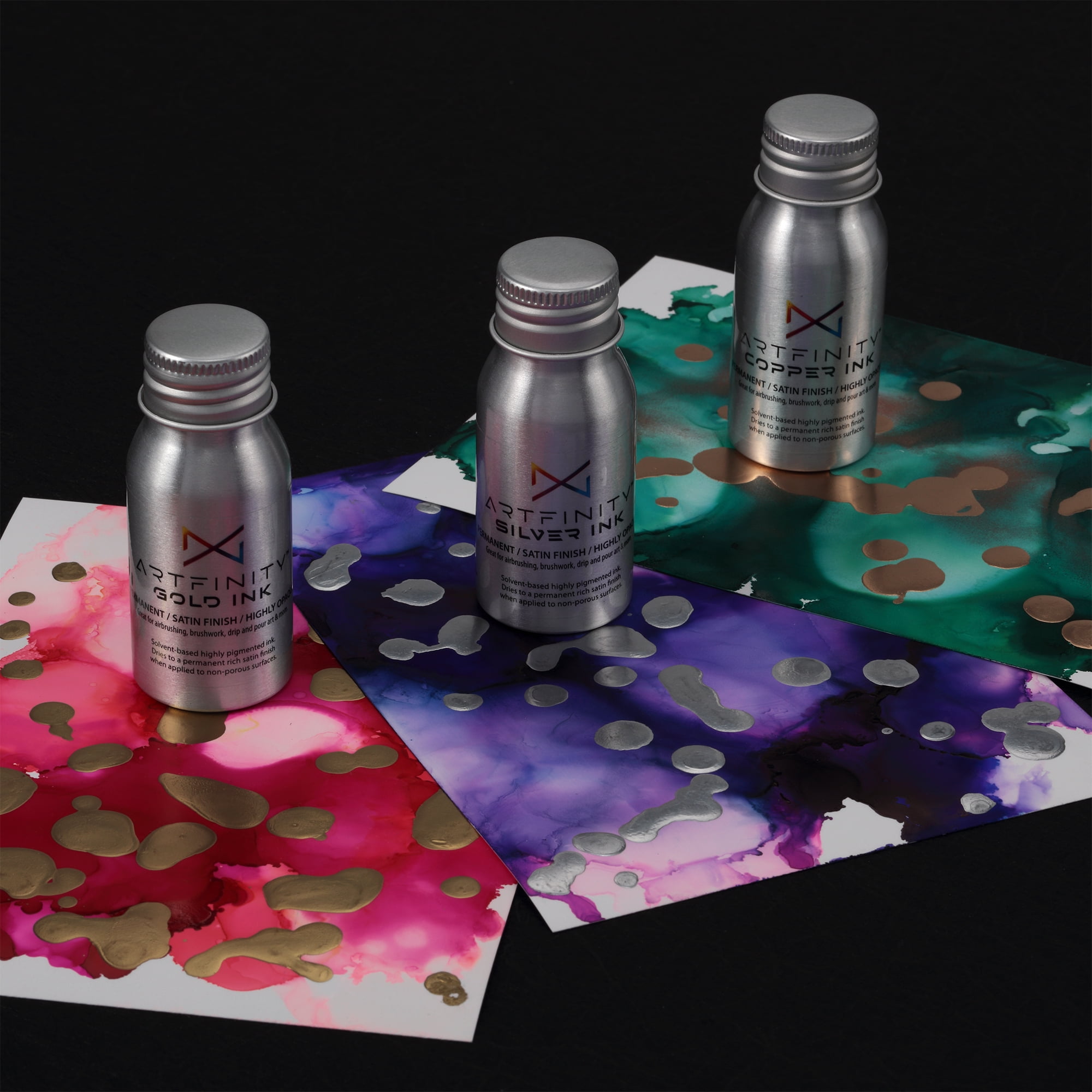 Artfinity Metallic Marker Ink Bottles