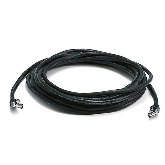 Monoprice 14' 24AWG Cat6 UTP Ethernet Network Cable Black 102309