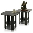 thumbnail image 4 of Furinno 2-11180EX Simple Design End Table Set of Two, Espresso, 4 of 4