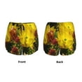 thumbnail image 5 of Lsque Cactus Flowers Printed Women's Running Shorts with Liner Pockets,Elastic Quick Dry Workout Athletic Gym Yoga Shorts,Womens High Waist Shorts-Large, 5 of 9