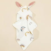 Newborn Baby Items Cotton Muslin Comforter Sleeping Dolls Blanket Soft Soothe Appease Towel for Baby Bibs Burp Cloths Infant 1