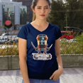 thumbnail image 4 of Cappuccino Assassino Women's V-Neck T-shirt Fun Italian Brainrot Gen Z Alpha Meme, 4 of 7