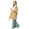 thumbnail image 3 of Châle de Soirée pour Femmes, Surdimensionné, à Perles, à Franges et à Paillettes, 3 of 5