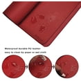 thumbnail image 4 of ZORESYN 3XL Large Mouse Pads (120 x 60cm) - PU Leather Extended Large Gaming Mousepad Desk Mat - Nonslip Base, 4 of 5