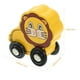 thumbnail image 5 of BRIGHTFUFU Toya de tren de madera en forma de 6 piezas juguetes de madera de madera juguetes para automóviles de madera lindo tren para niños pequeños, 5 of 8