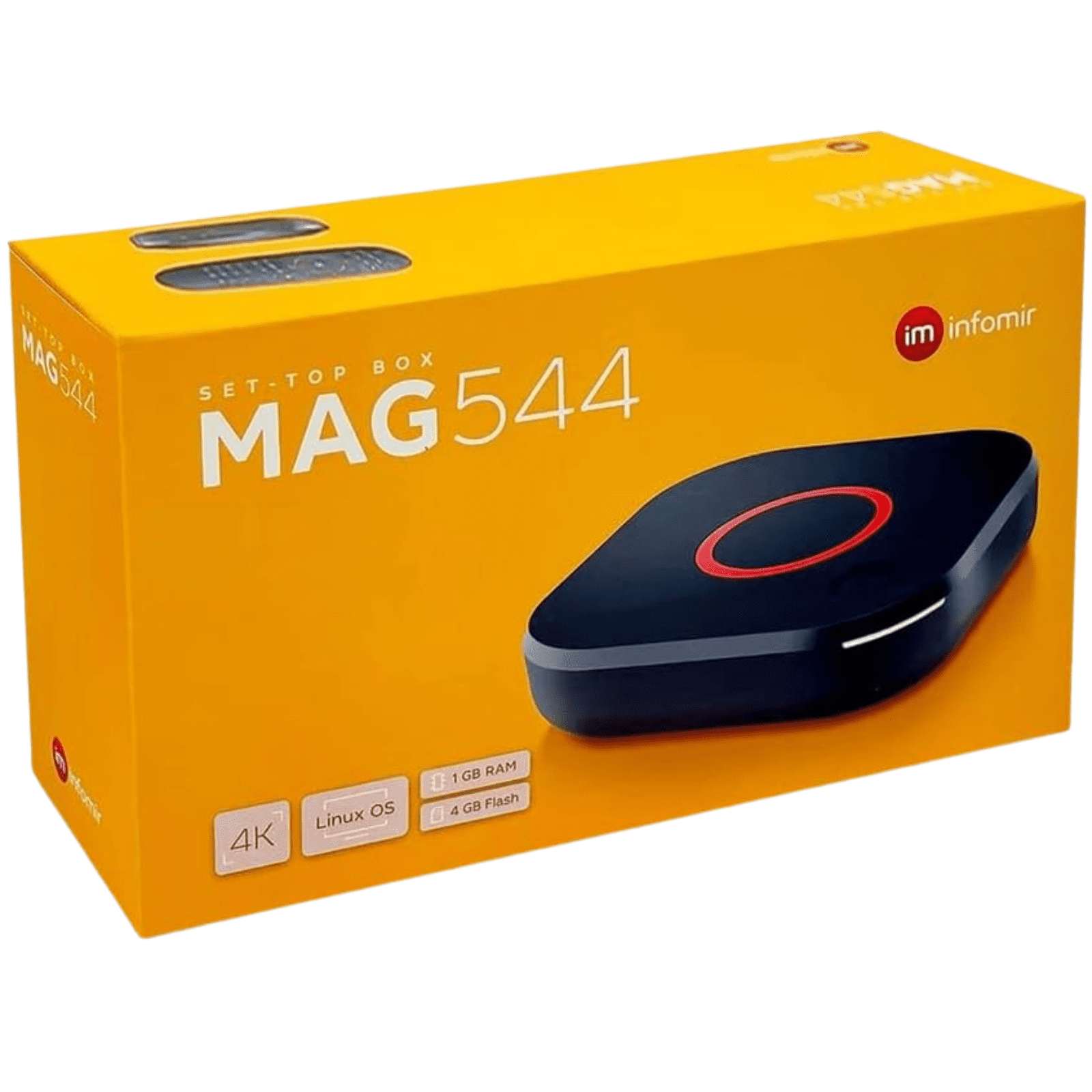 Infomir MAG544W3 4K HDR Streaming Media Player with Dual-Band WiFi