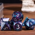 thumbnail image 5 of Cusdie 7-Die DND Dice Set - Premium Aluminum Metal Dice Polyhedral D&D Dice Set for Dungeons and Dragons TTRPG Role Playing Games, 5 of 5