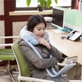 thumbnail image 2 of Youkk Oreiller de Cou en Forme de U 2-en-1 avec Support de Tablette, Oreiller de Sieste avec Support de Lecture Flexible, 2 of 6