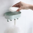 thumbnail image 4 of Caja de Jabón Montada en Pared Organizador de Baño Multis de Secar Baoblaze jabonera autodrenante, 4 of 8