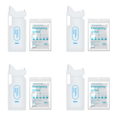 thumbnail image 1 of 4 Uds 700ml Orina Portátil Emergencia para Coche Bolsas Vómito Mini Inodoros Móviles, 1 of 7