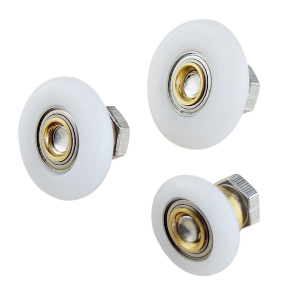 SagaSave 1/4/8pcs Shower Door Rollers Wheels Suitable for Bathroom