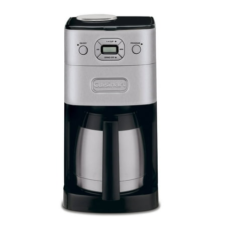Go Thermal Coffee Pot - Cuisinart DGB-650BC Grind & Brew Thermal 10-Cup Coffeemaker, Cert. Refurbished