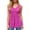Red, variant on Tank Tops for Women Summer Flowy Peplum Top Sleeveless V Neck Textured Dressy Casual Tank Top