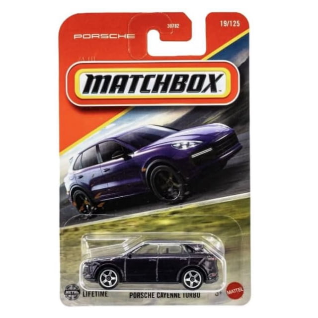 Vehículo de juguete fundido a presión Matchbox Porsche Cayenne Turbo 1:64