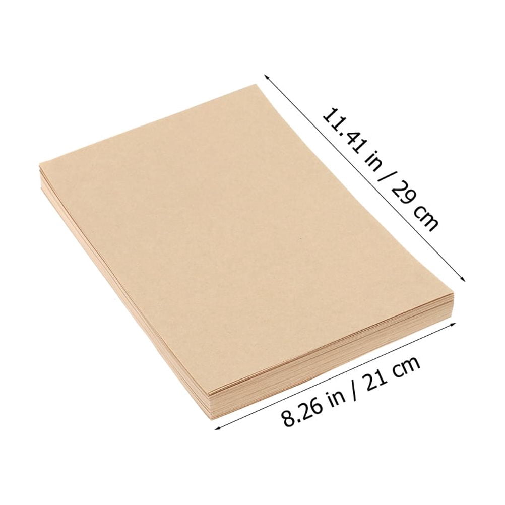 150 Sheets Vintage Kraft Stationery Paper for Writing Letters, Notes, Invitations, and Crafts