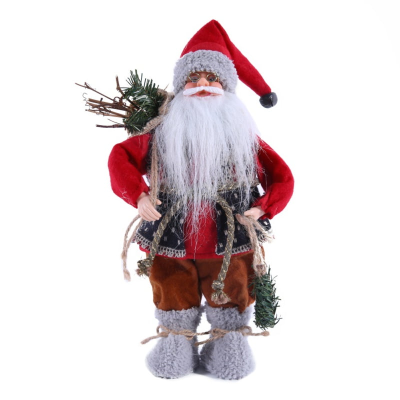 Christmas santa claus doll toy christmas tree ornaments decoration for home ESUS