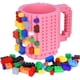 thumbnail image 1 of Juego de juguetes de bloques de construcción con taza de ladrillo para niños, regalo de cumpleaños y Navidad Xemadio WMZY-834-3, 1 of 7