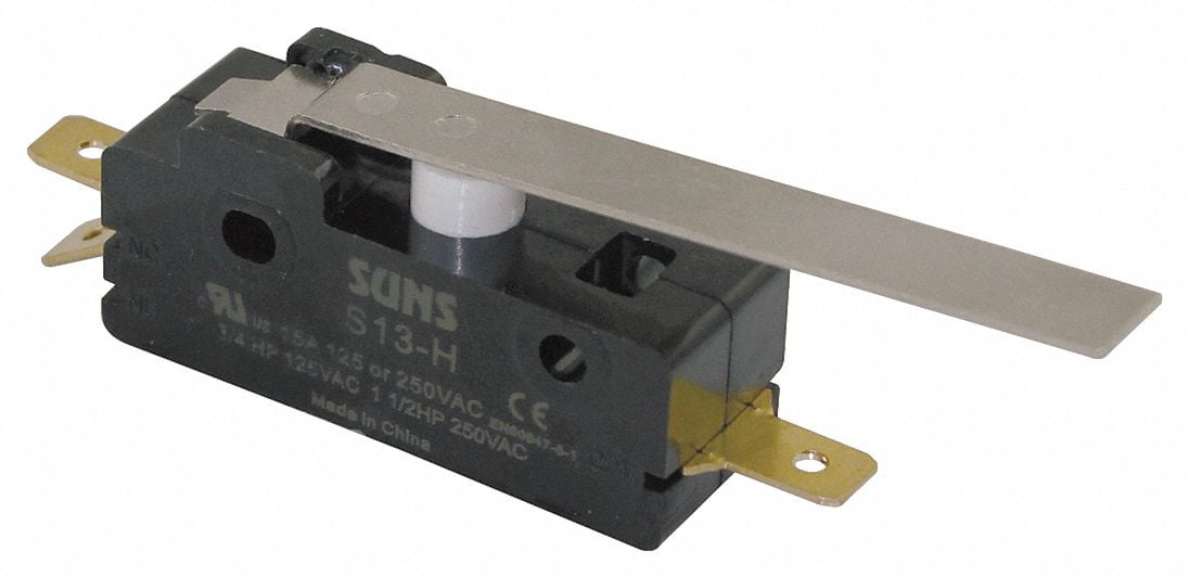 15A 240V Hinge, Lever Industrial Snap Action Switch; Series S