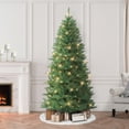 thumbnail image 6 of 7 ft Pre-Lit Carson Artificial Pine Tree, 6 of 7