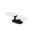thumbnail image 3 of WHITE Motion Coffee Table with Cermanic Top and Metal base, 3 of 3
