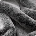 thumbnail image 5 of Bare Home Faux Fur Blanket - 60" x 80" - Ultra Soft Fleece - Oversized, Variegated Gray, 5 of 5