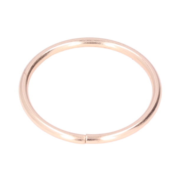 Metal Rings, Premium Iron Craft Rings Wide Application High Durability For Bags For Belts For Clothes Golden 38x3mm,Silver 38x3mm,Gray 38x3mm
