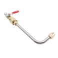 thumbnail image 1 of Gutter Cleaner Attachment Curved Wand with Valve Curved Pressure Washer Extension Wand with Valve 1/4 Inch Connector Power Washer Gutter Cleaner Attachment Rod, 1 of 7