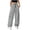Gray-frostluinai cargo pants, variant on Cargo Pants Women Baggy Parachute Pants Woman Mutil Pockets Loose Fit Y2K Casual Pants Drawstring Elastic Waist Streetwear Trousers Blue S