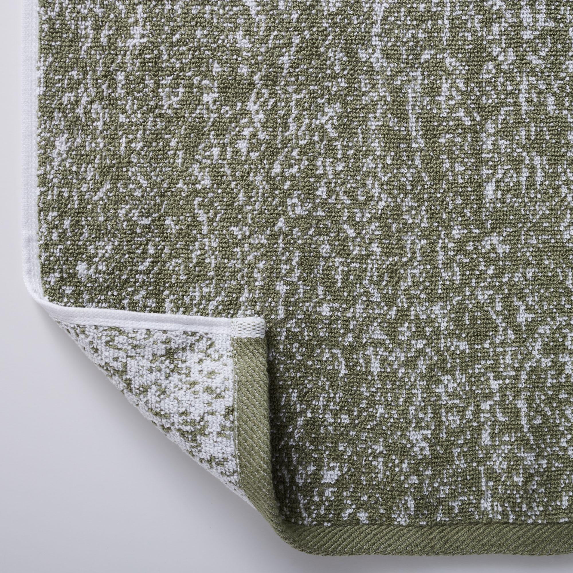 London 6-Piece 100% Cotton Bath Towel Set in Spruce
