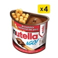 thumbnail image 3 of NUTELLA & GO! Hazelnut And Cocoa Spread With Breadsticks, Snack Packs, Perfect Bulk Snacks for Kids 4x52g, 3 of 9