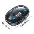 thumbnail image 3 of FEISHENTT Wireless Invisible Earbuds Hidden Headphones for Side Sleepers Invisible Sleep Earbuds for Sleeping Sleep Small Tiny Mini Bluetooth Headphones Earphones Ear Buds for Small Ears, 3 of 6