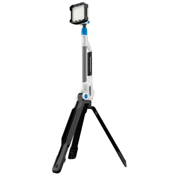 HART 20-Volt Hybrid LED Tripod Light, 2,700 Lumens (Battery Not Included)