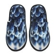 thumbnail image 1 of Balery Blueberry Pantuflas de Casa de Felpa Silenciosas con Diseño Estampado, Zapatillas Cómodas Antideslizantes de Algodón para Interior-Medium, 1 of 8