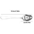 thumbnail image 4 of Cucharas de cereales grabadas, novedad, cuchara de avena, cubiertos de cereales, cuchara para los amantes de los cereales, 4 of 7