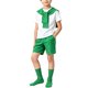 thumbnail image 3 of Odeerbi Niños 4 Piezas Preppy Traje Manga Corta Camiseta + Traje Pantalones Cortos + Chal + Calcetines Escenario Conjunto de Rendimiento, 3 of 8