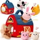 thumbnail image 1 of Juguetes de peluche para animales de granja hahaland Surprise Barn, de 6 a 12 meses, 1 of 9