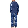 thumbnail image 2 of Airmenty Men's Pajama Set Loungewear Lightweight Sleepwear Long Sleeve Shirts and Bottoms Soft Comfy Sleep Sets 2 Piece Pjs with Pockets S-2XL, 2 of 5
