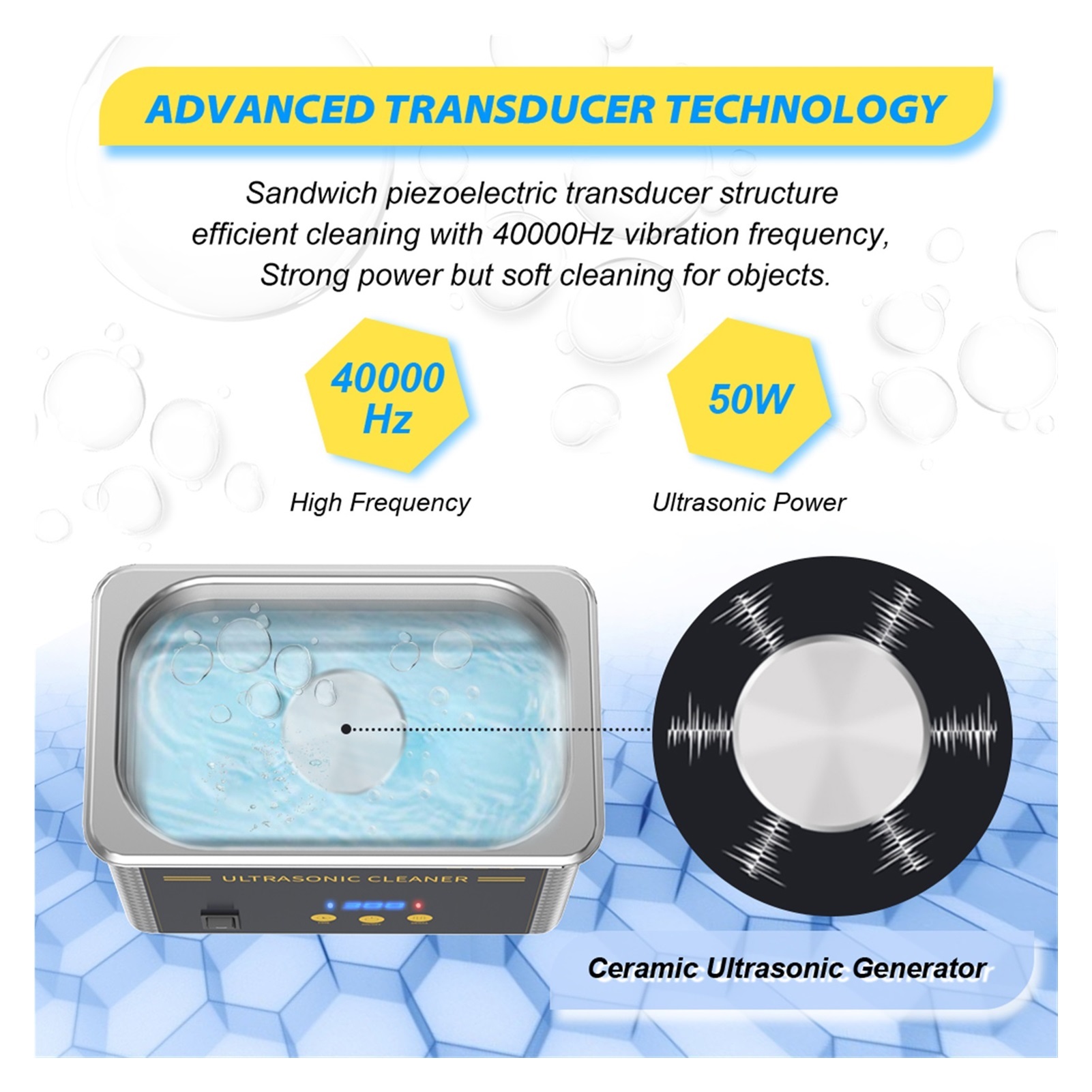 800ml Ultrasonic Cleaner Bath Timer Jewelry Brush Glasses Manicure Stones Cutters Dental Razor Parts Ultrasound Sonic ,Strong Cleaning