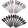 thumbnail image 1 of 24PCS Durable Hammer Head Tips Standard Moveable Points - +Black, 1 of 4