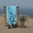 thumbnail image 2 of Serviette de Bain en Coton Turc Pestemal, Peshtemal, Fota Turquoise, 2 of 8