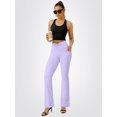 thumbnail image 6 of Yoga Pants Women, Flare Leggings for Women with Pockets Crossover High Waisted Bootcut Yoga Pants, 6 of 7