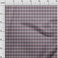 thumbnail image 2 of oneOone Organic Cotton Voile Fabric Madras Check Print Sewing Fabric BTY 42 Inch Wide, 2 of 4