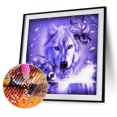 thumbnail image 1 of Cuadros Decorativos 5D bricolaje completo taladro diamante pintura lobo Cruz puntada bordado mosaico Kit Sywqhk Nuevos Originales, 1 of 1