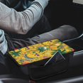 thumbnail image 3 of Uourmeti Elastic Polyester Car Arm Rest Cover with Waterproof Soft Pad, Anti Scratch Center Console Pad for Most Suvs and Trucks, Surfing Banana Center Console Box Pad, 3 of 6
