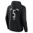 thumbnail image 3 of Men's Freddie Freeman Black Los Angeles Dodgers Mister Cartoon Name & Number Pullover Hoodie, 3 of 3